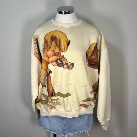 Pleasing Sweaters - Disney Fantasia x Pleasing Cherub’s Hair Crewneck Limited Edition Rare Size XL